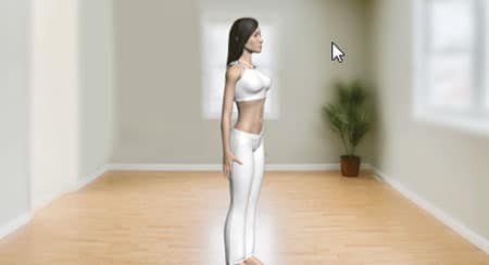 کشش عضلات کوادری سپس